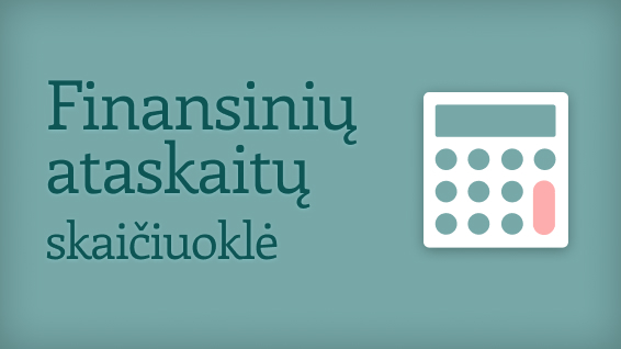 Atidaryti skaičiuoklę
