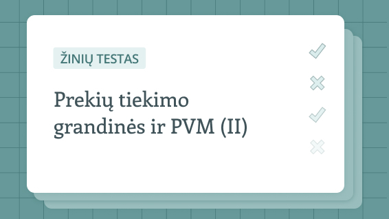 Pasitikrinkite žinias