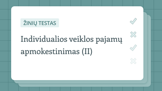 Pasitikrinkite žinias